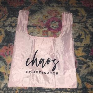 NWT chaos coordinator tote bag 15“ x 22“ x 5“ pink